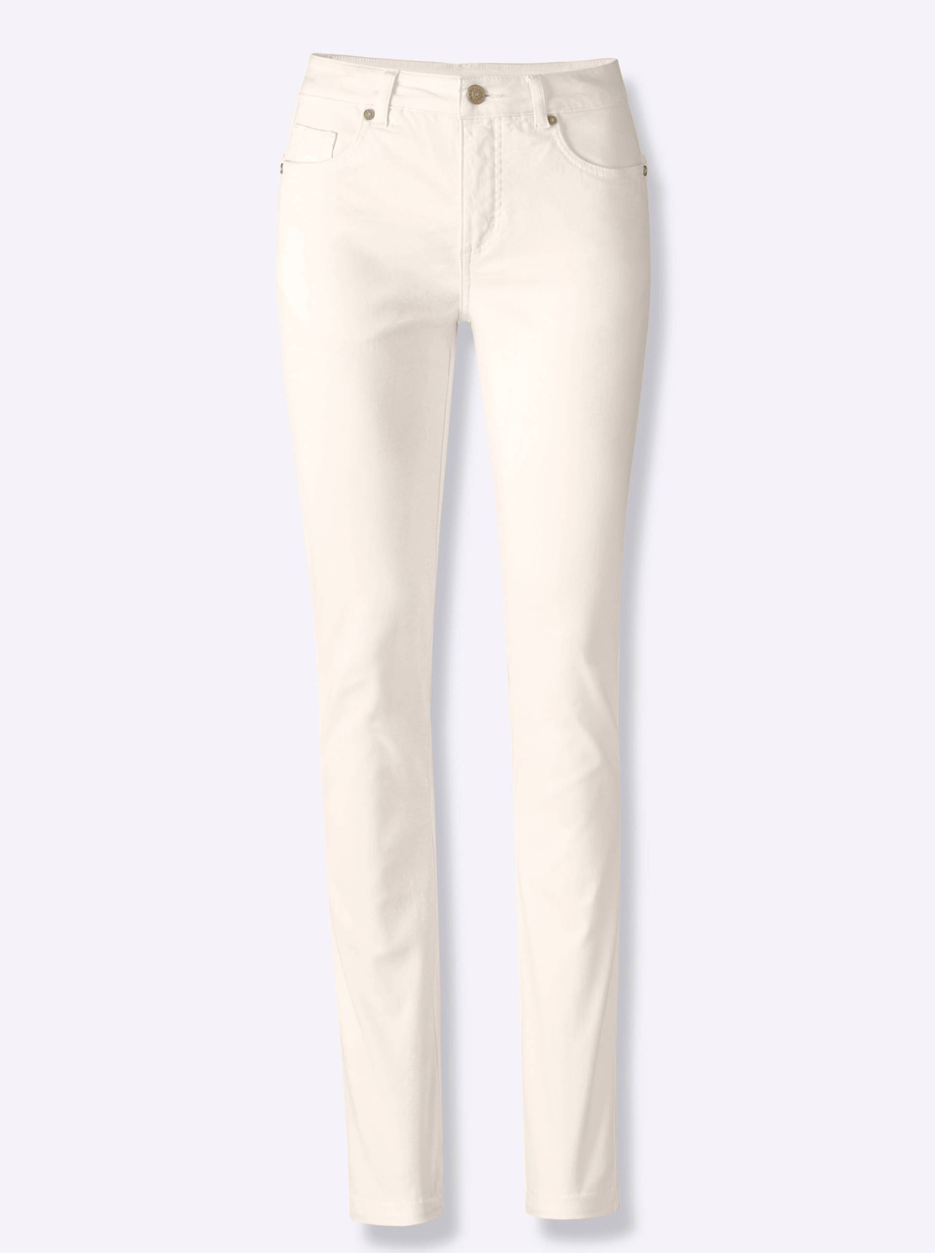 Jeans in weiss von heine