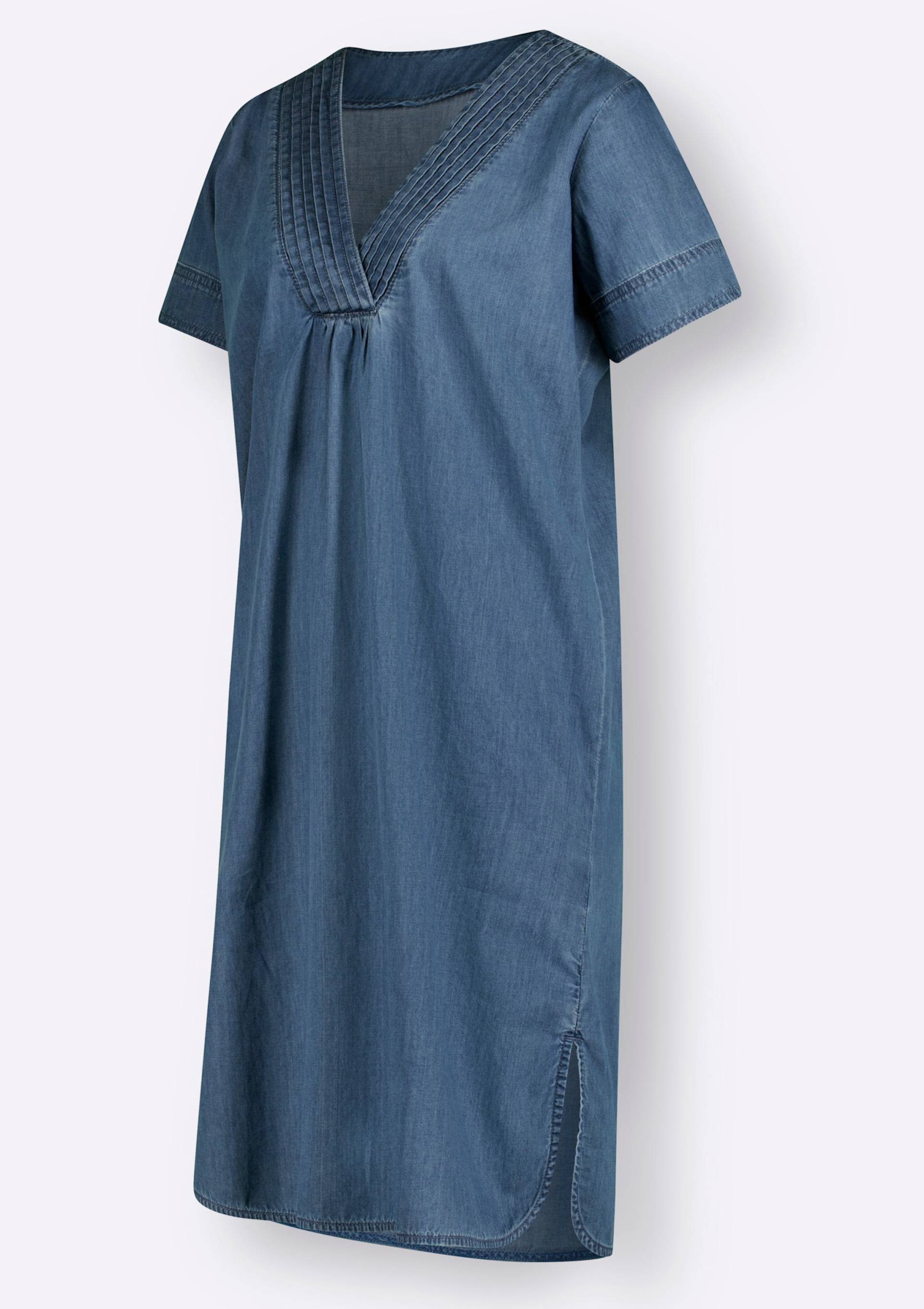 Jeanskleid in blue-bleached von heine