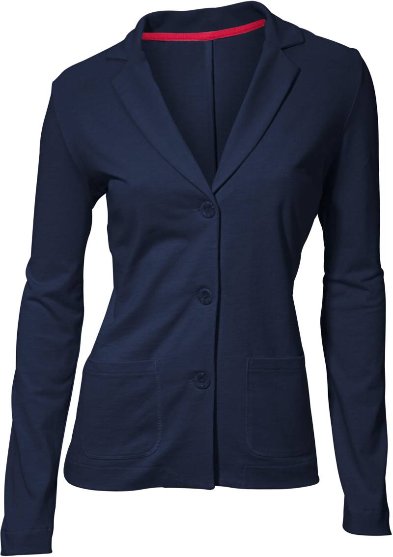 Jersey-Blazer in blau von heine