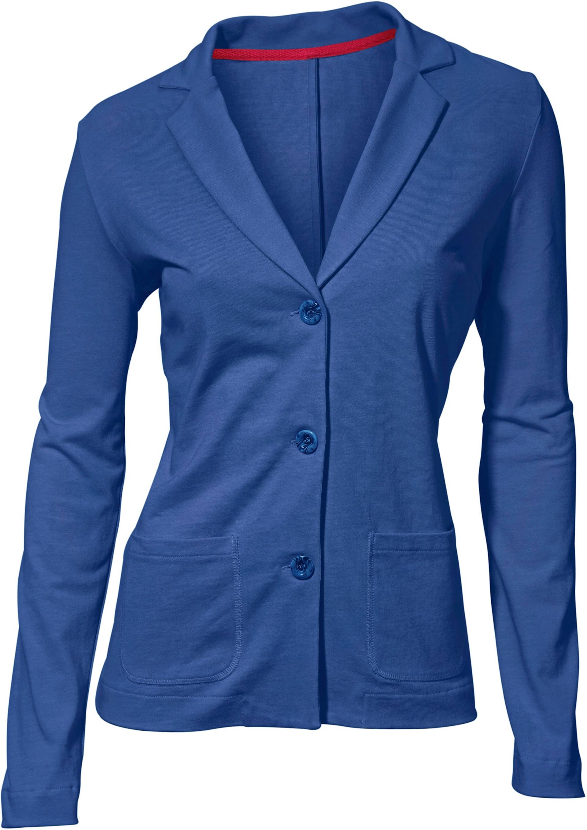 Jersey-Blazer in royalblau von heine