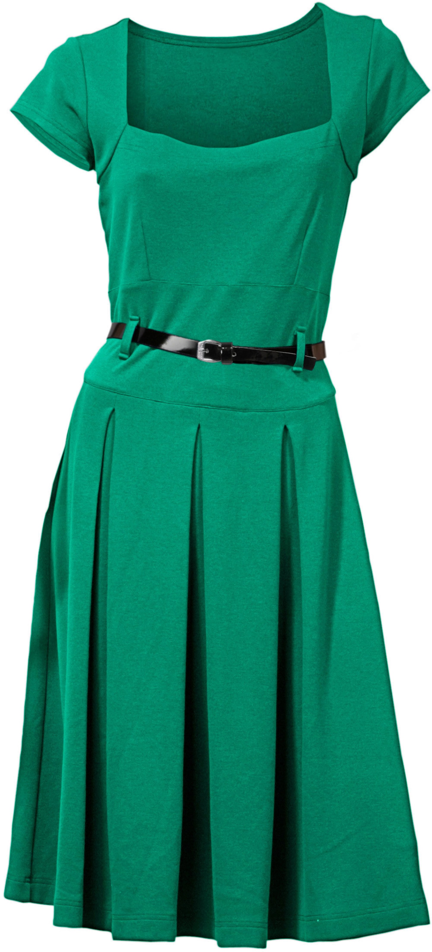 Jerseykleid in grün von heine