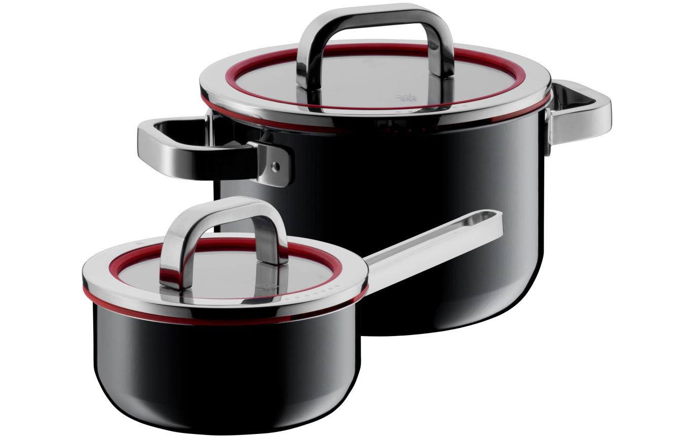 WMF Kochtopf »Fusiontec 2-teilig«, Edelstahl-Glas von WMF