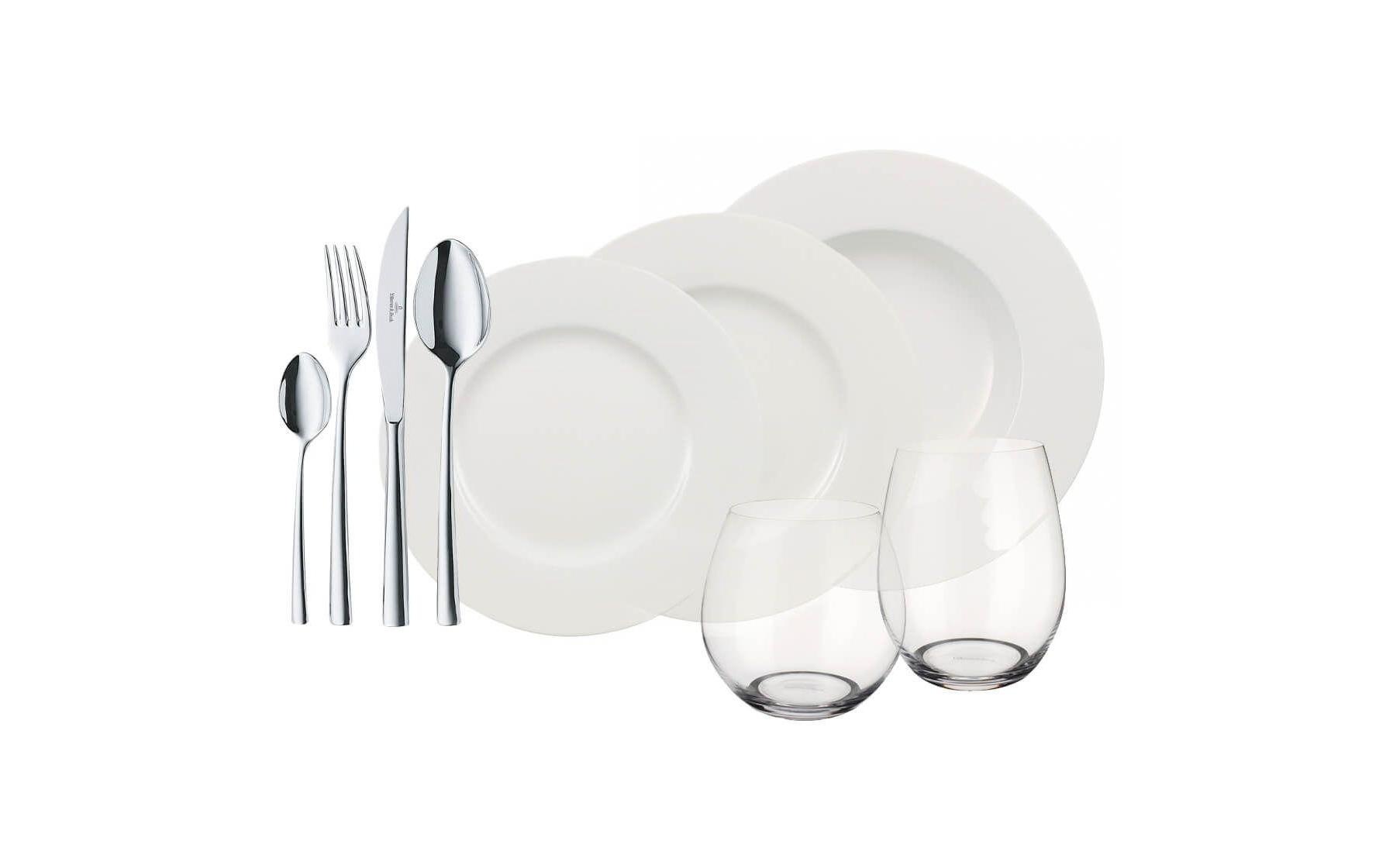 Villeroy & Boch Kombiservice »World 4 Friends 36-teilig, Weiss«, (Set, 36 tlg.) Villeroy & Boch Kombiservice »World 4 Friends 36-teilig, Weiss«, (Set, 36 tlg.) von Villeroy & Boch