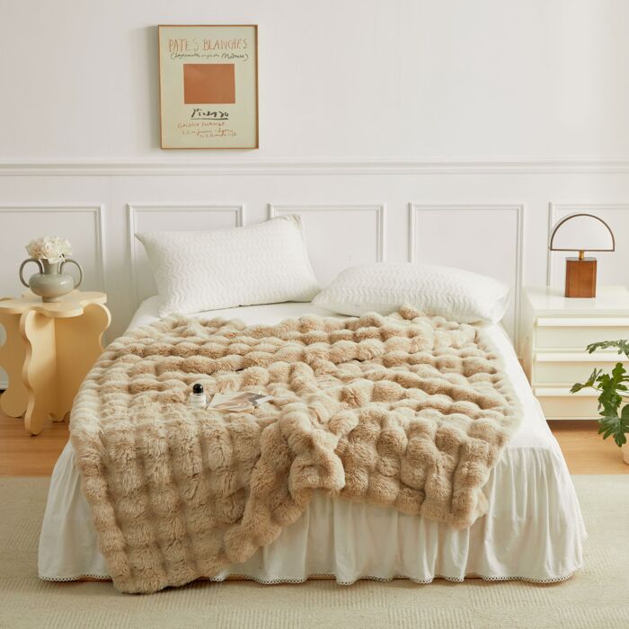 Kuscheldecke in Nerz-Optik – 150x200 cm