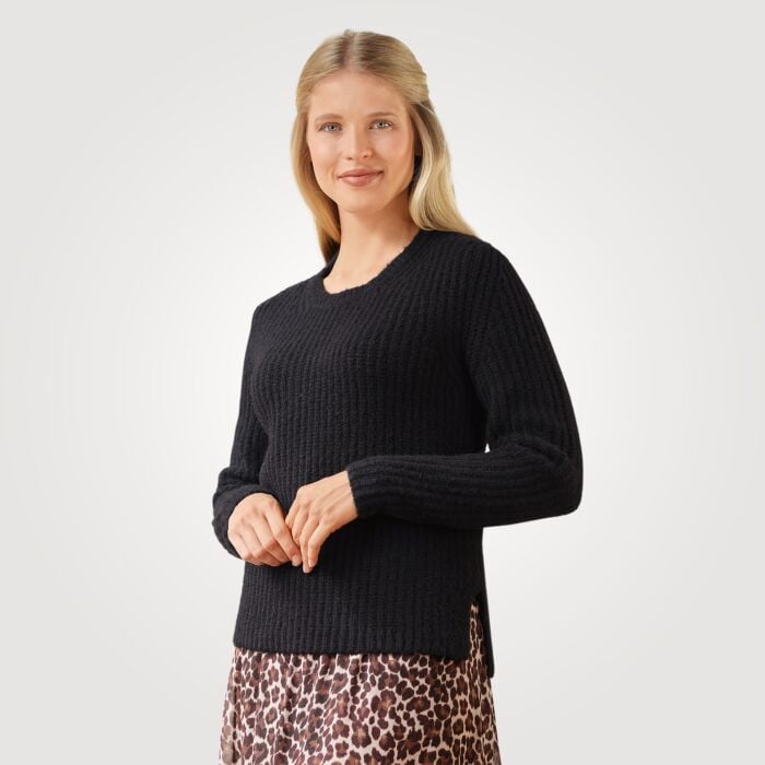 Kuschelig warmer Damen Pullover, beige von Artime