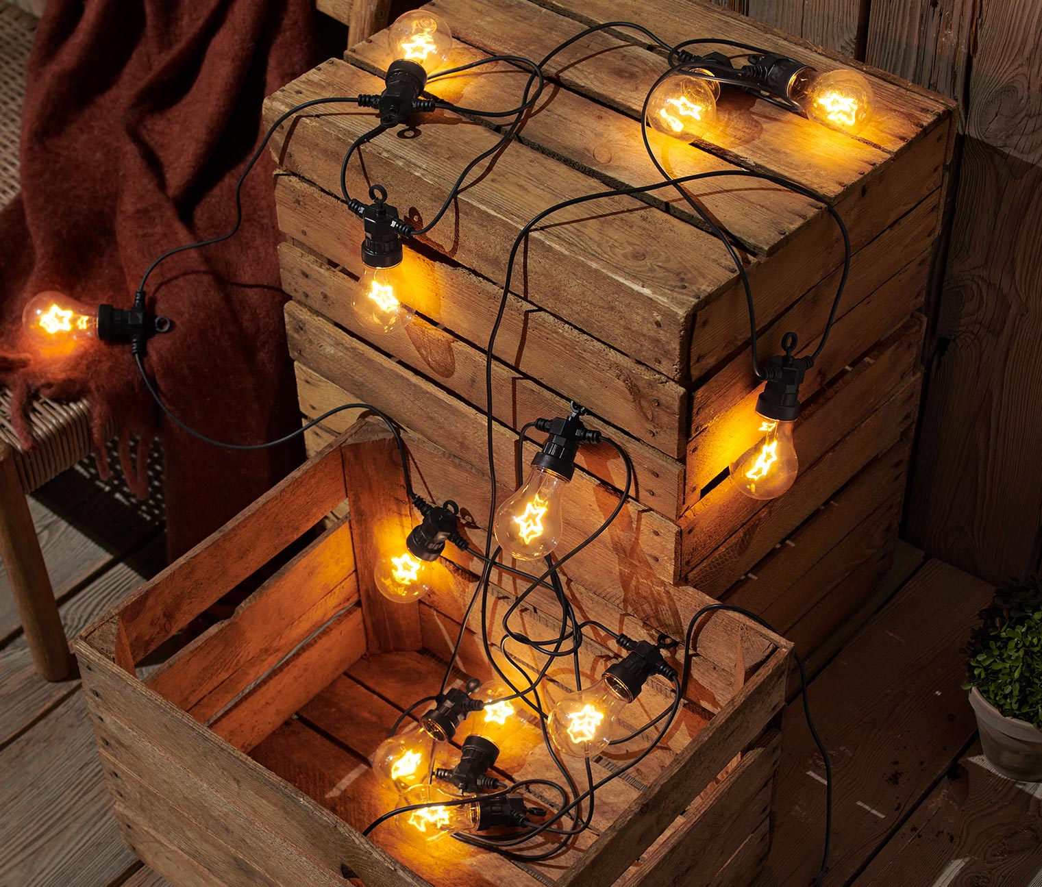 LED-Filament-Lichterkette LED-Filament-Lichterkette