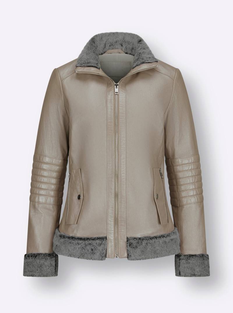Lederjacke