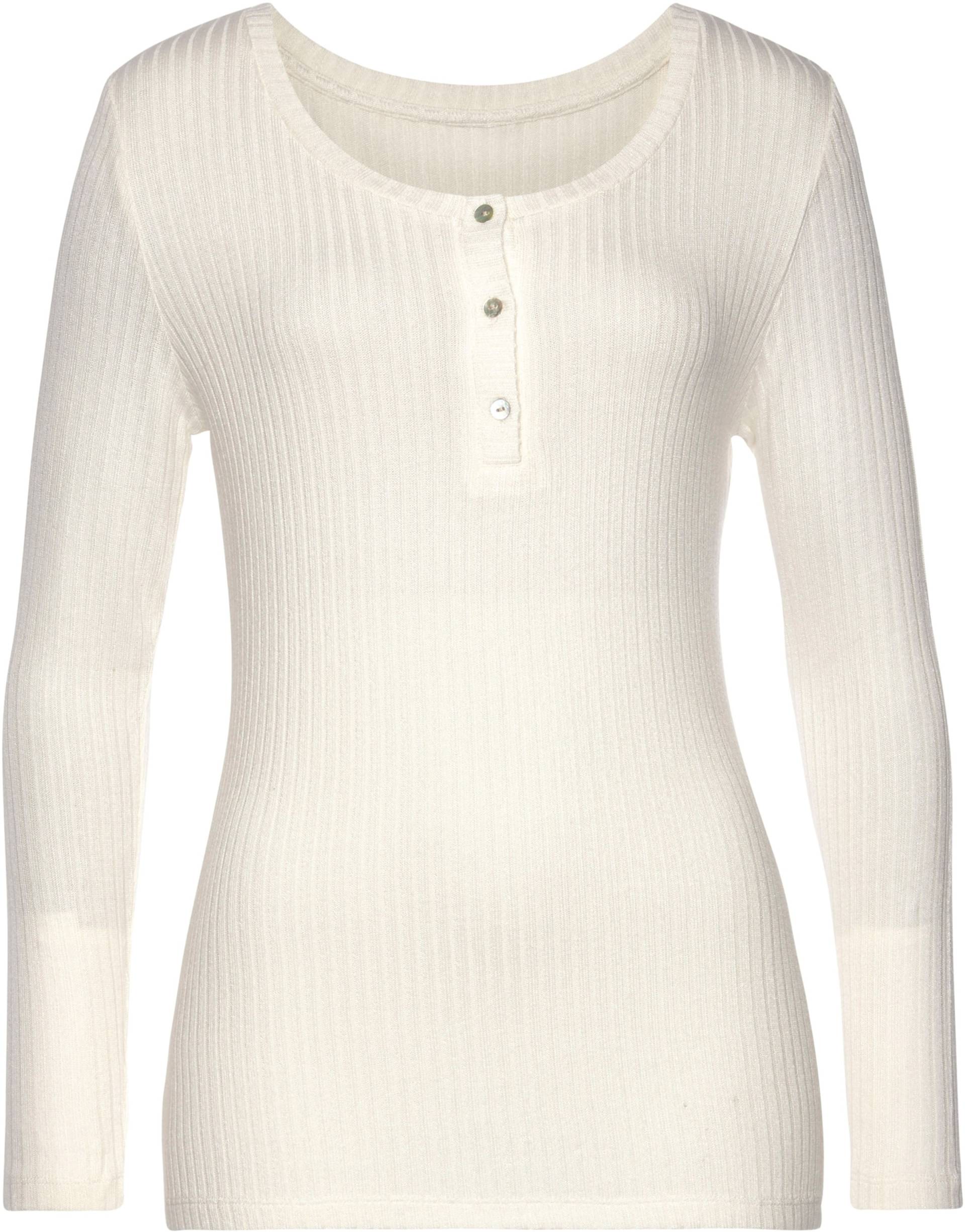 Langarmshirt in creme von Vivance