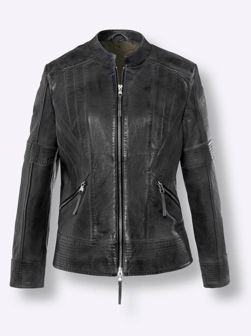 Lederjacke