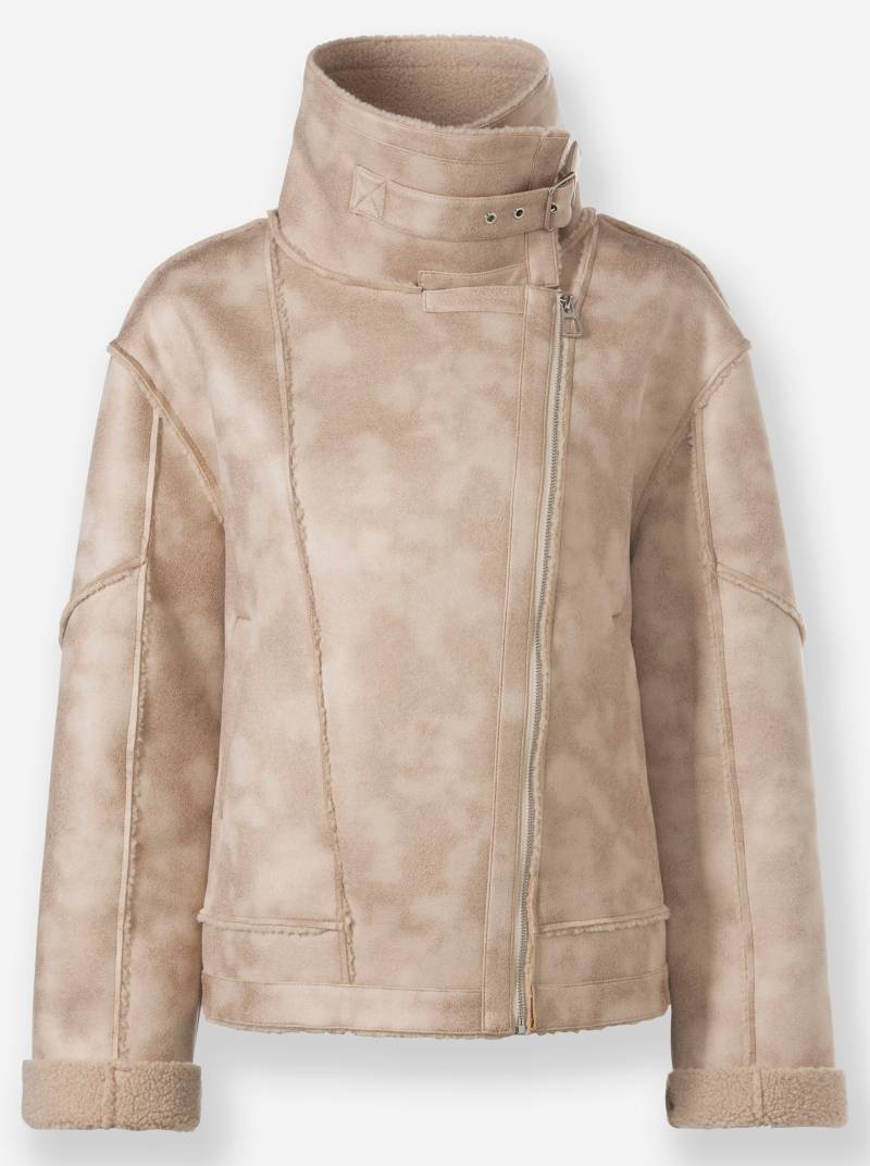 Lederimitatjacke