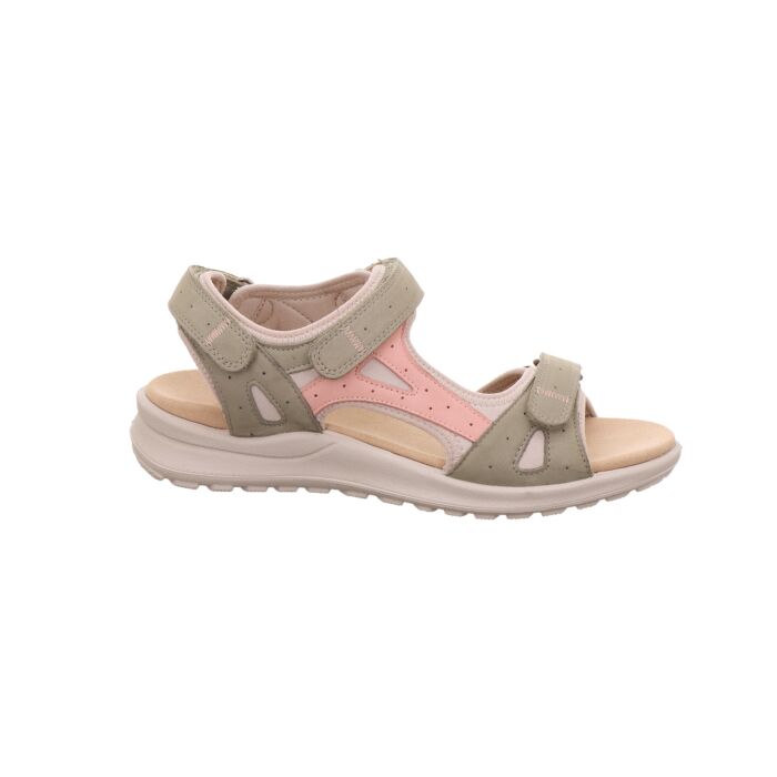 Legero Sandalette für Damen aus weichem Leder pistazie, 41 von Legero