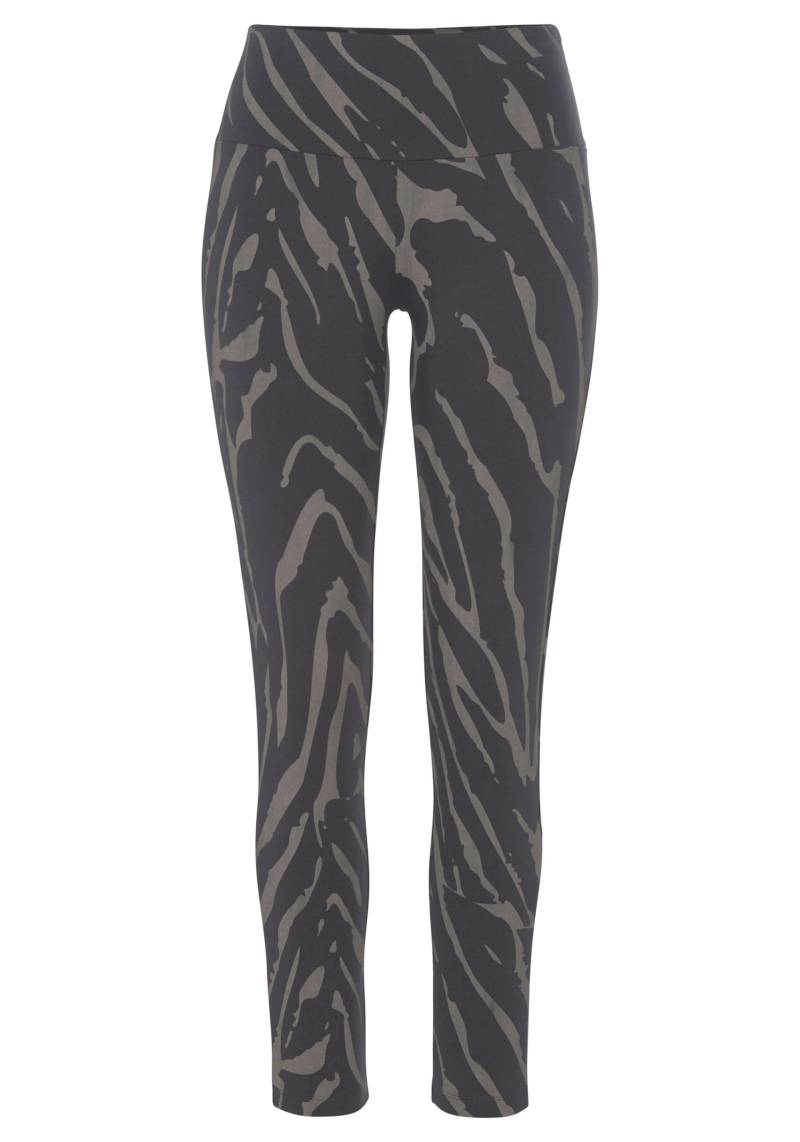 Leggings in dunkelgrau-taupe von LASCANA