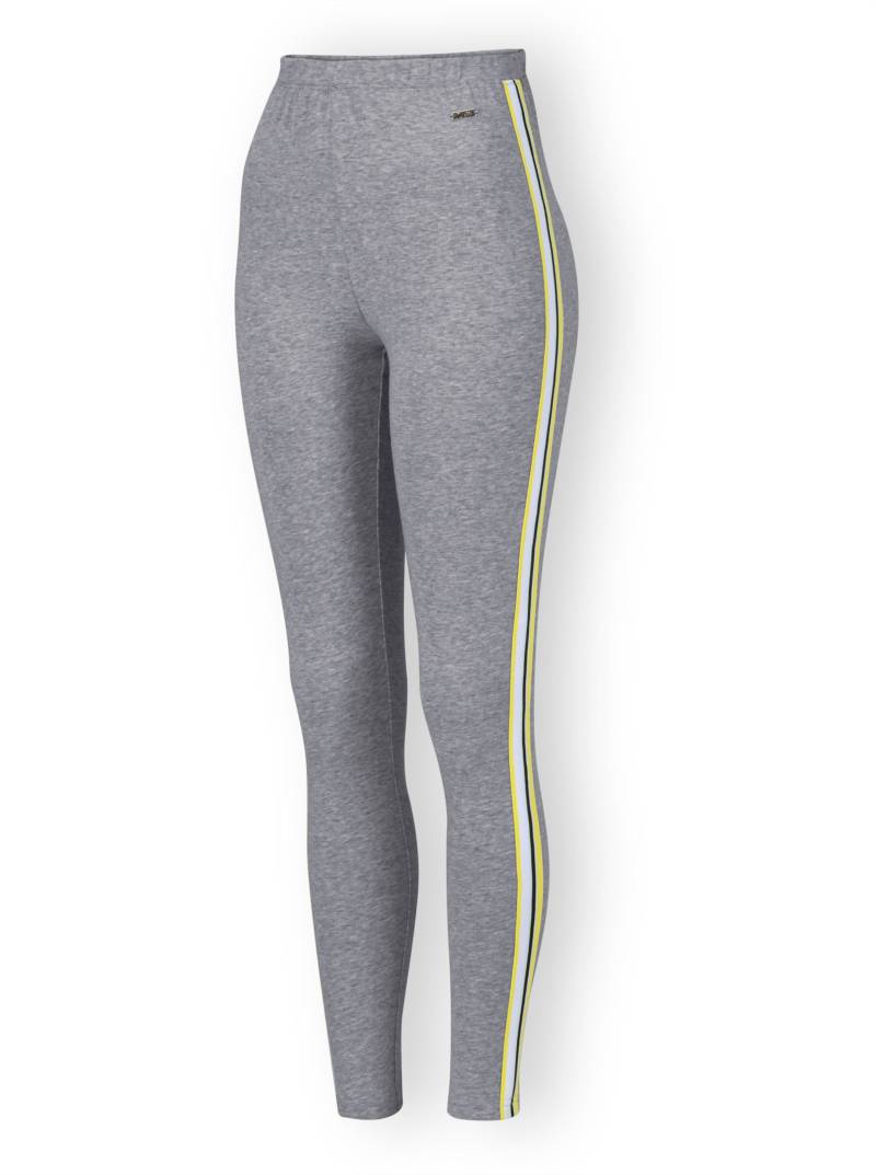 Leggings in grau-meliert von feel good