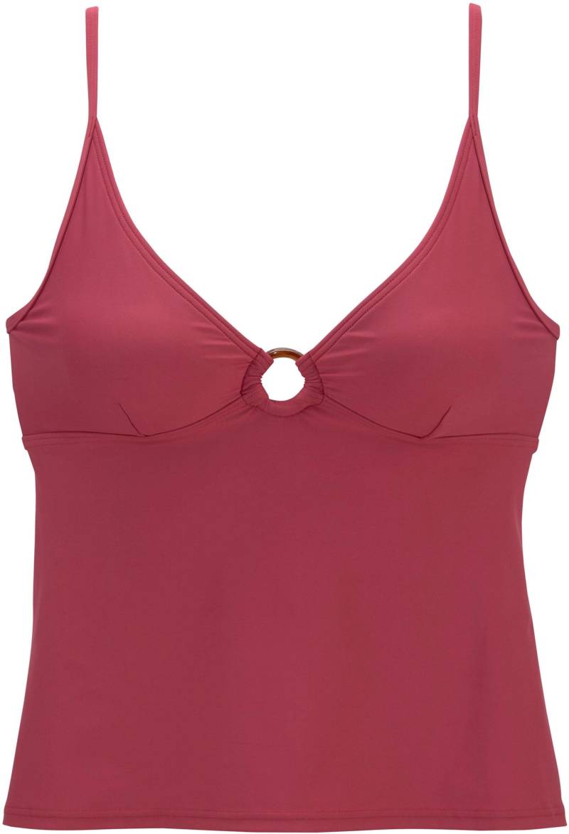 Tankini-Top in rostrot von s.Oliver