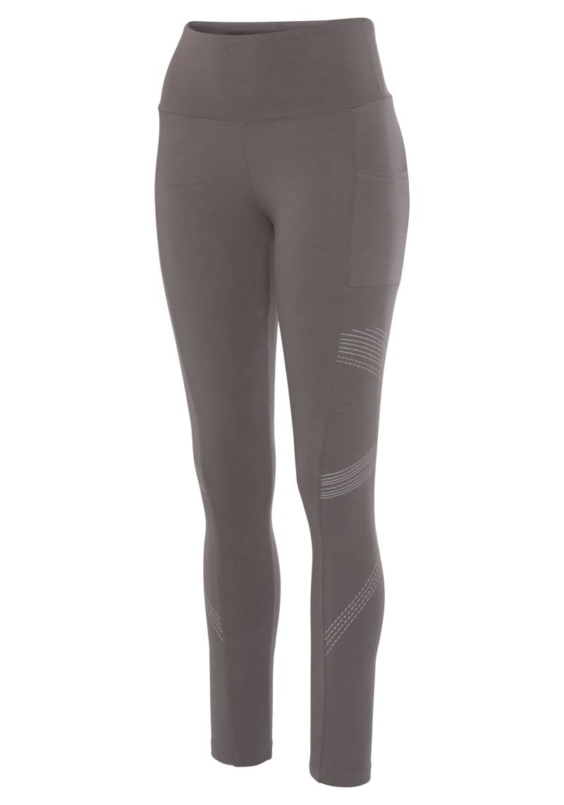 Leggings in taupe von LASCANA ACTIVE