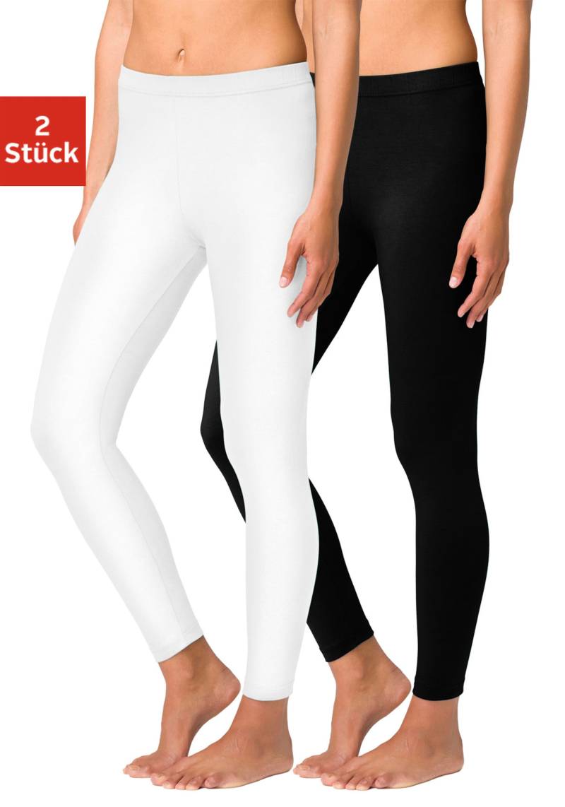 Leggings in weiss, schwarz von heine