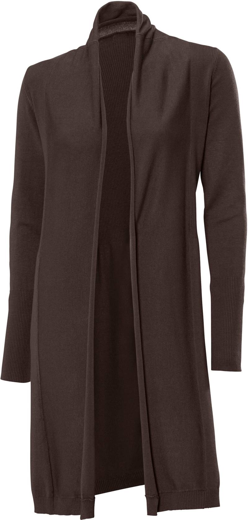 Longstrickjacke