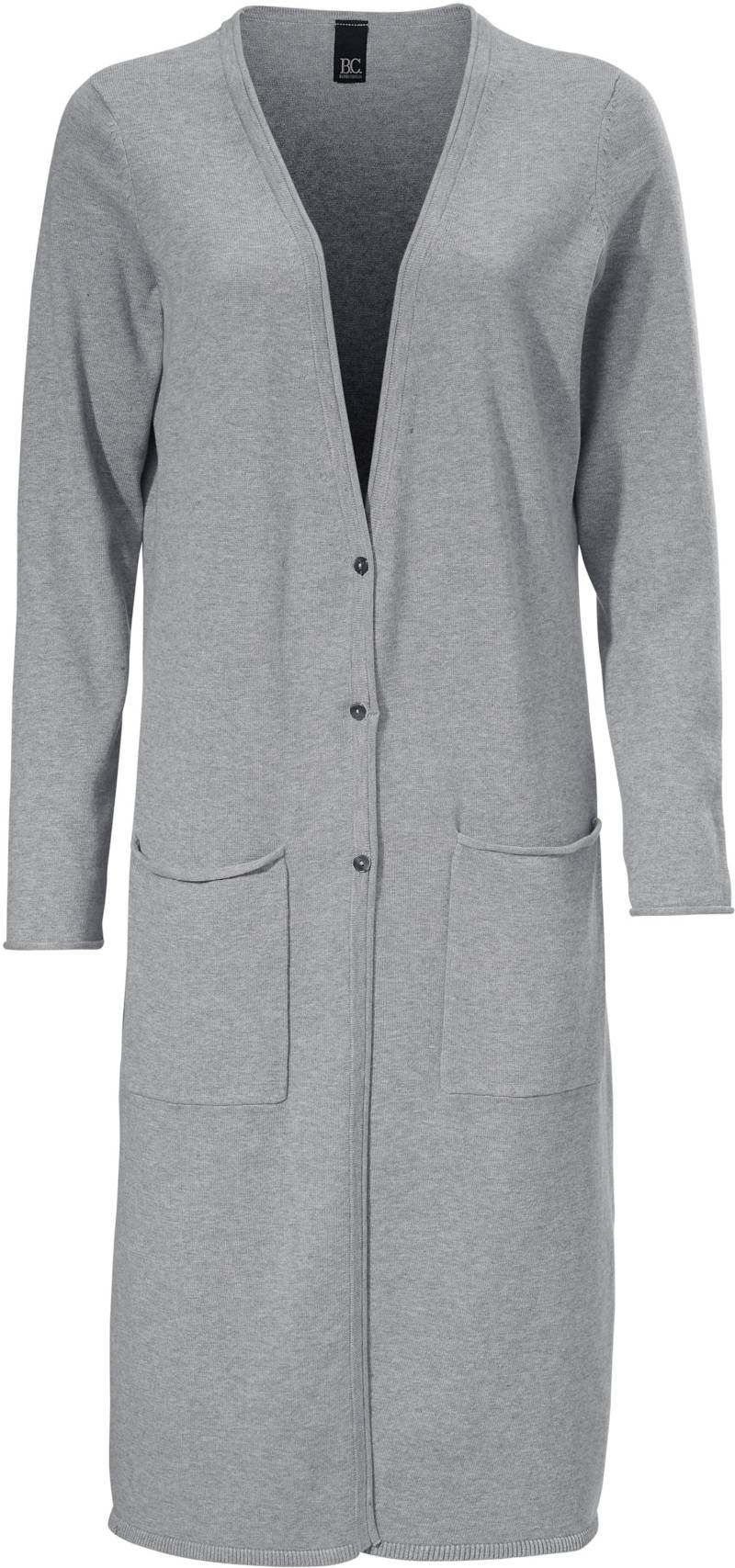 Longstrickjacke