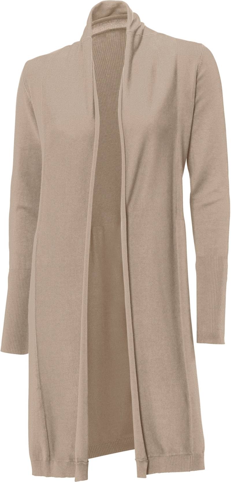 Longstrickjacke