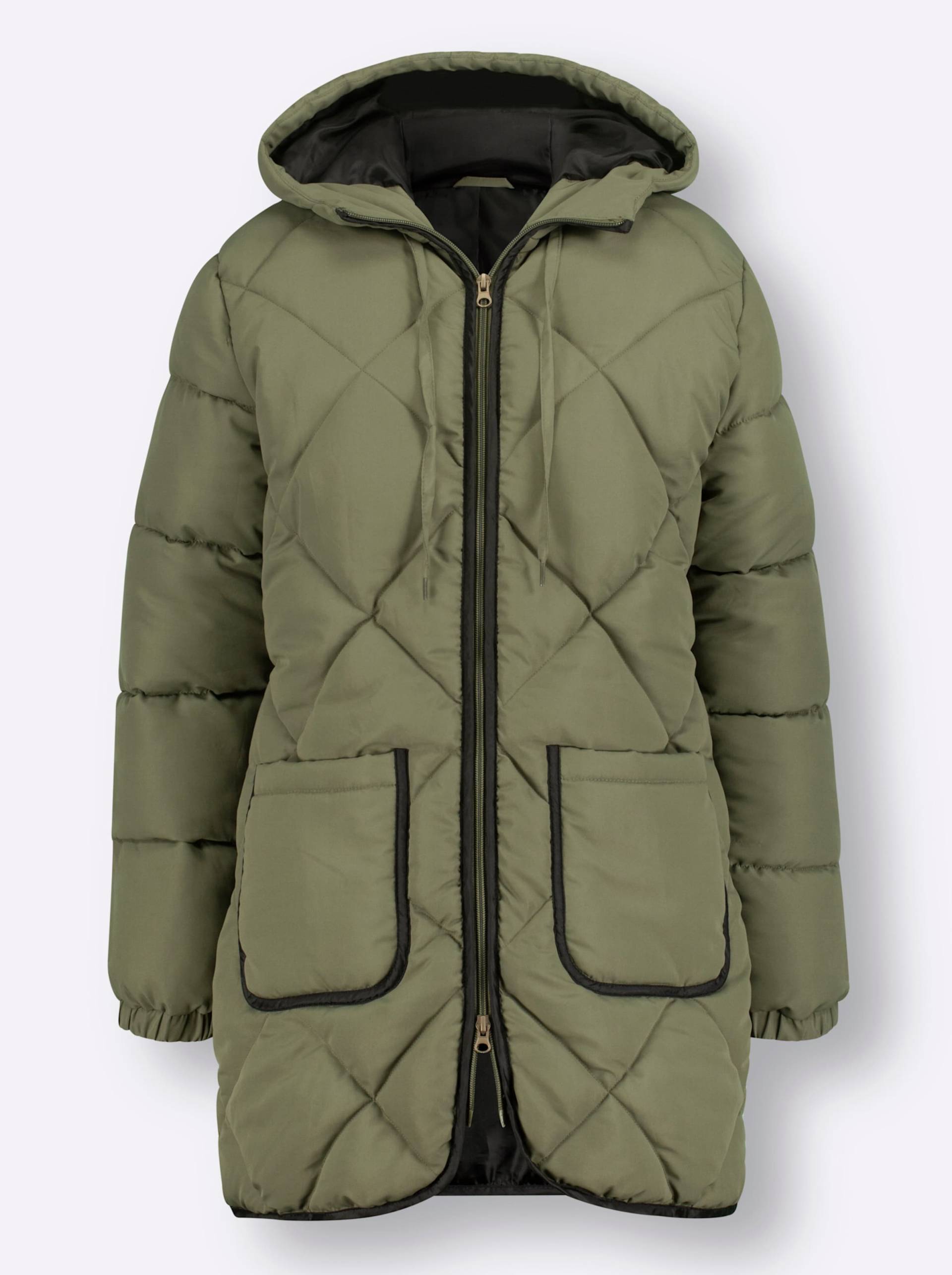 Longjacke in khaki von heine