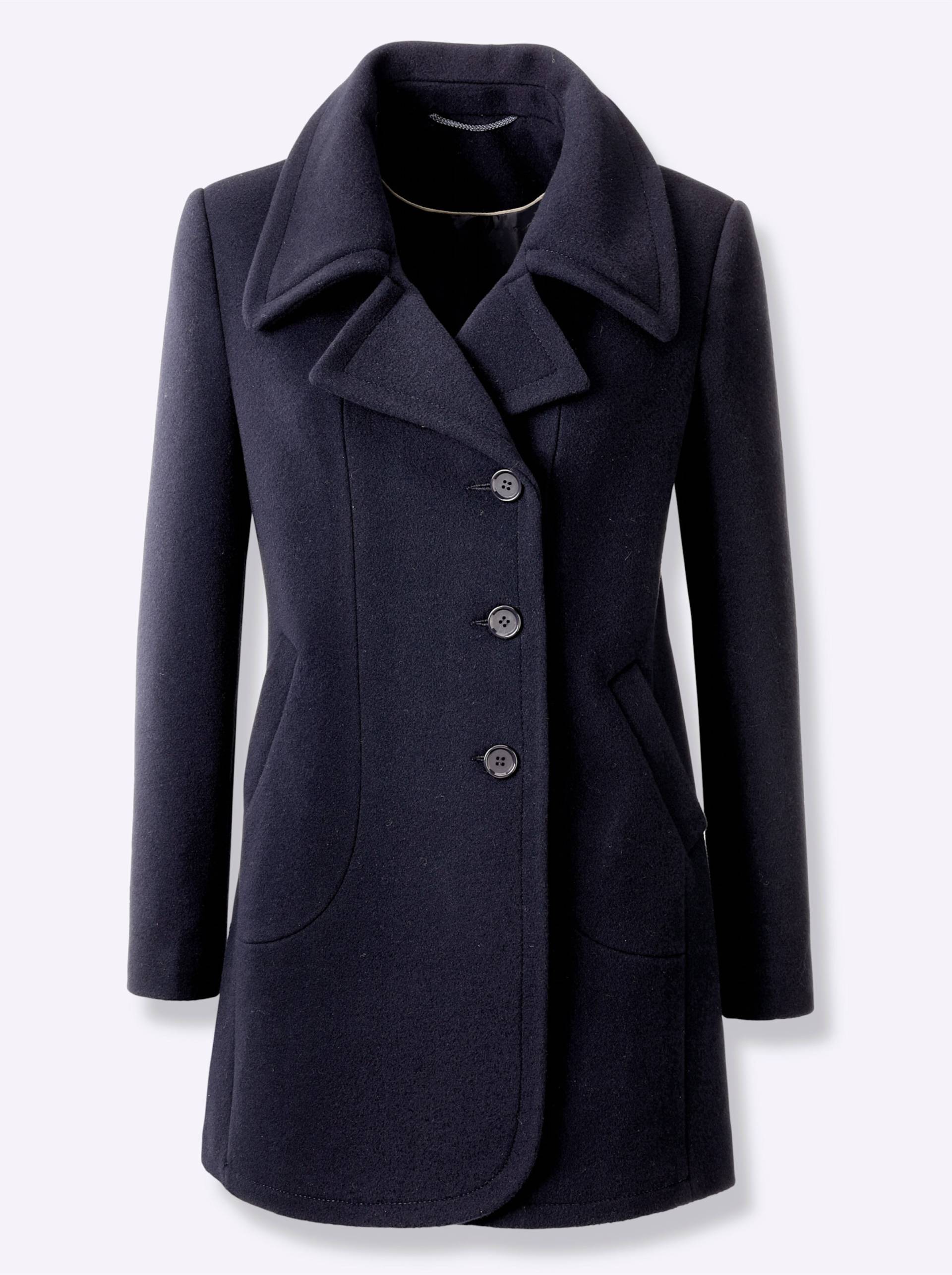 Longjacke in marine von heine