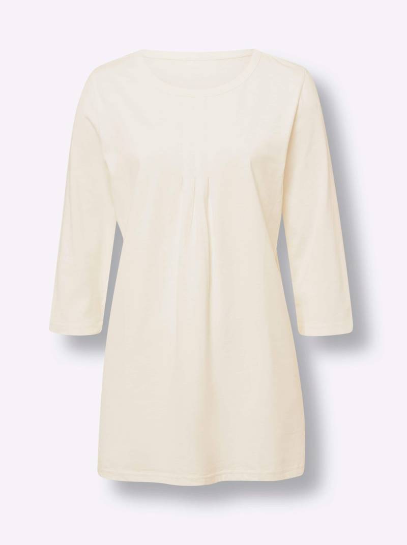 Longshirt in champagner von heine