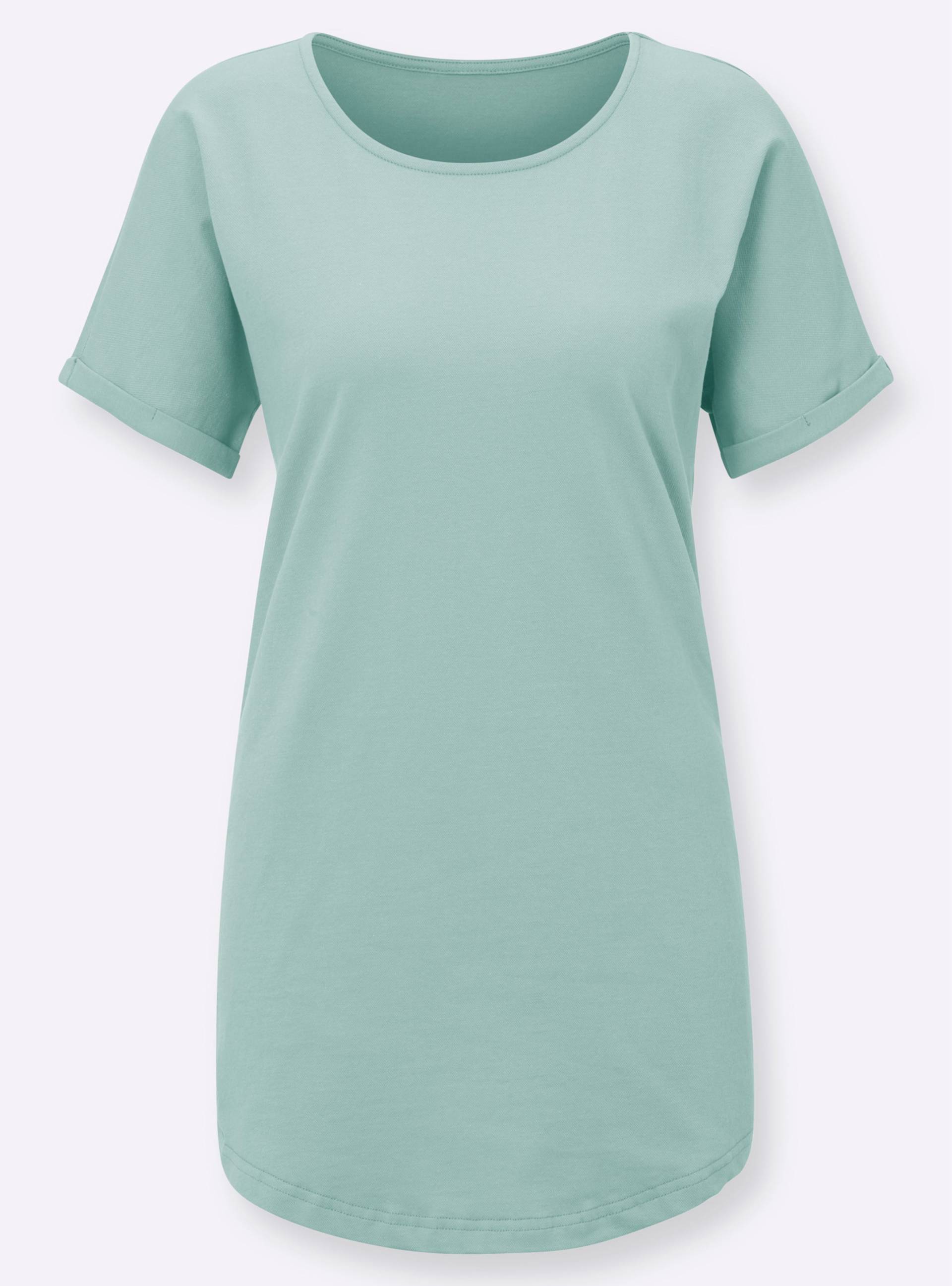 Longshirt in mint von heine