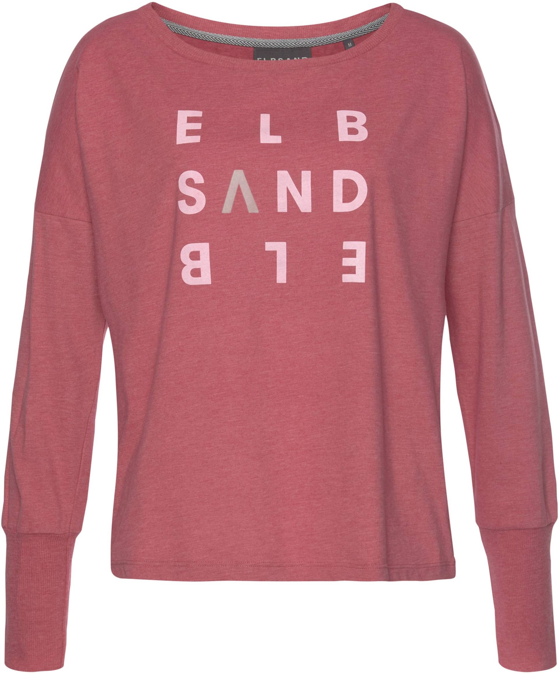 Longsleeve in mauve meliert von Elbsand