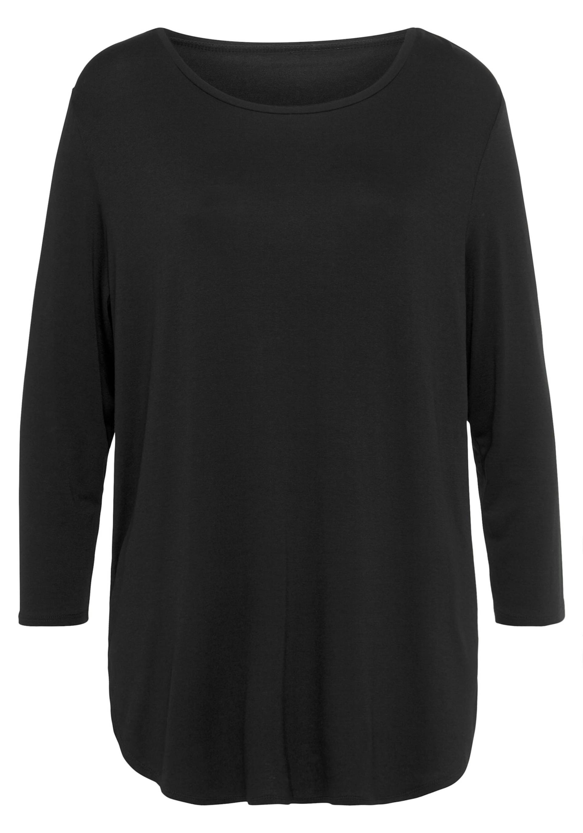 Longsleeve in schwarz von LASCANA