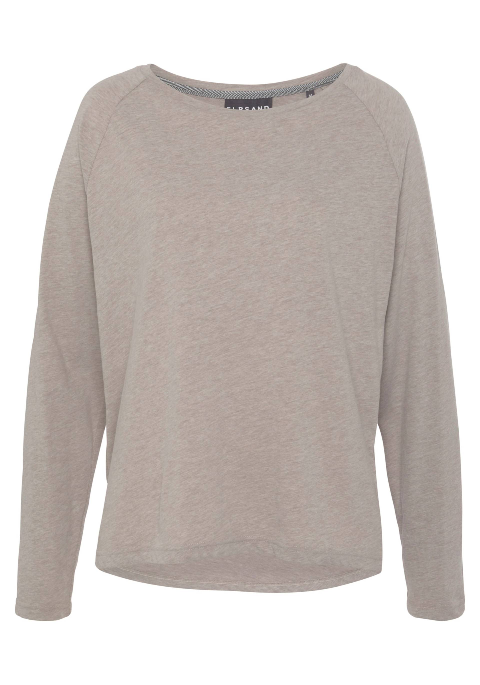 Longsleeve in taupe von Elbsand