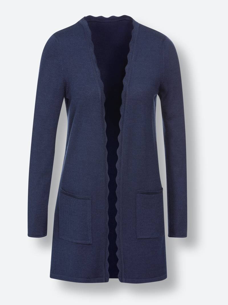 Longstrickjacke