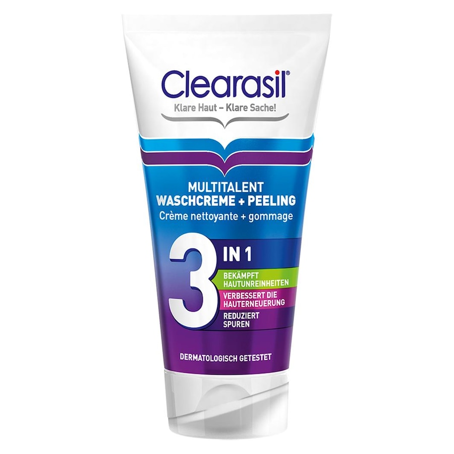 Clearasil  Clearasil Multitalent Waschcreme&Peeling gesichtspeeling 150.0 ml von Clearasil