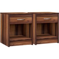 Nachttisch 2er-Set Merano 50x40x35cm Nachttisch 2er-Set Merano 50x40x35cm von Deuba®