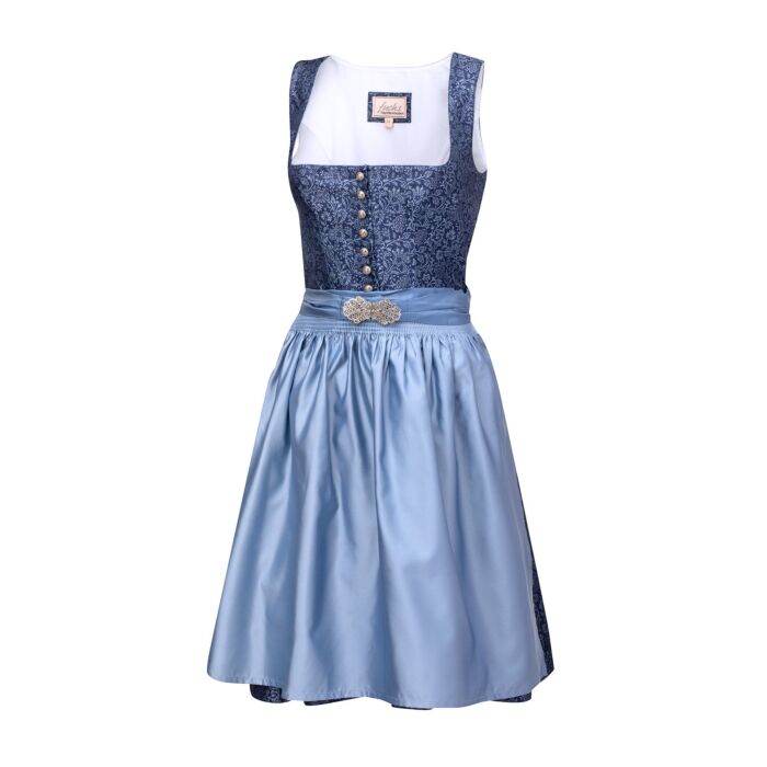 Oktoberfest mit unserem bezaubernden Dirndl, blau, 38