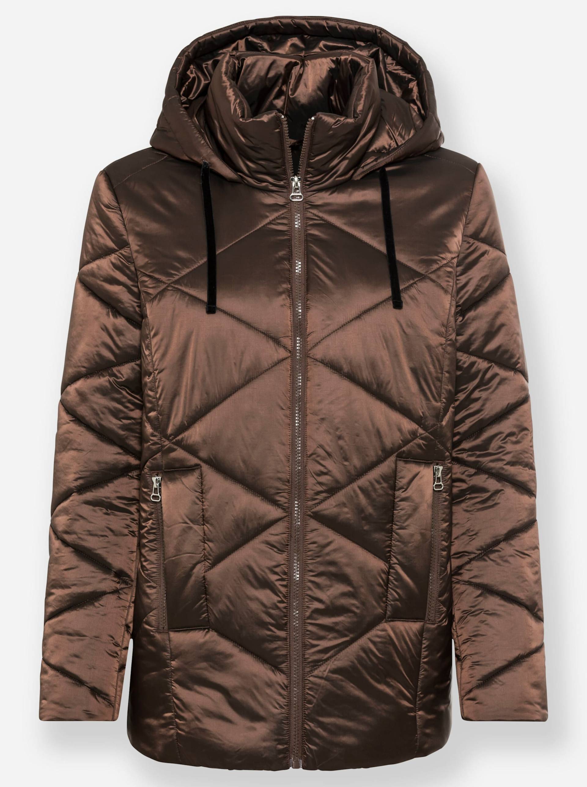 Outdoorjacke in schoko von heine