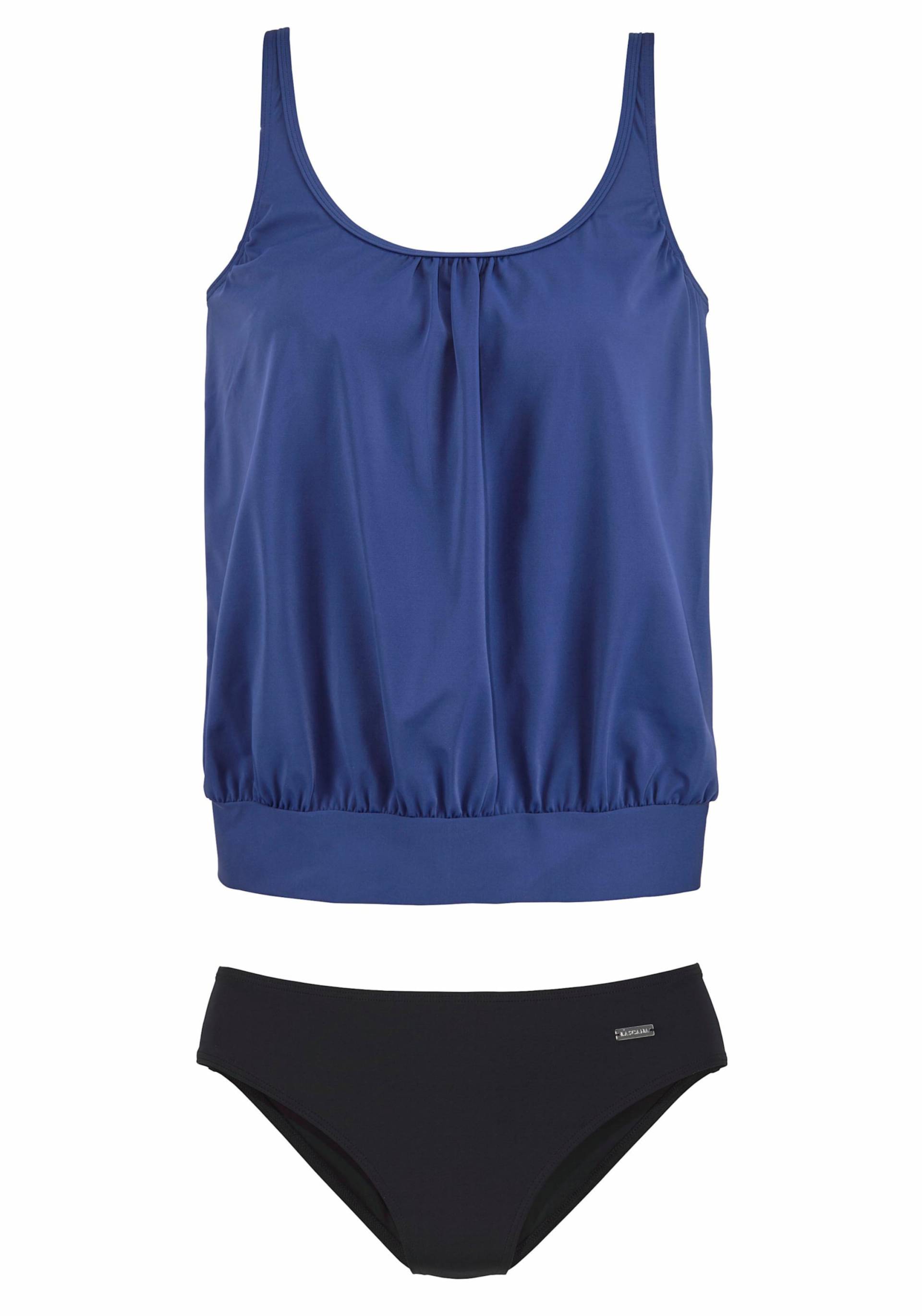 Oversize-Tankini in blau von LASCANA