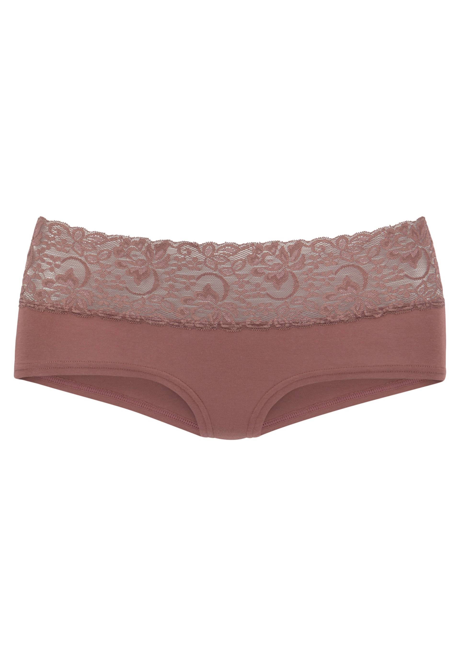 Panty in rose, beere, mahagoni von Vivance