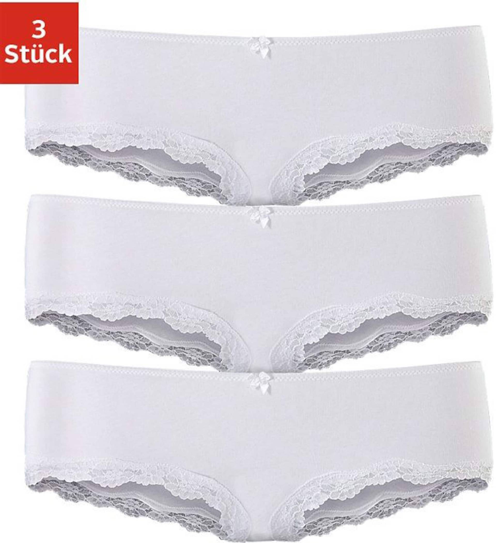 Panty in weiss von LASCANA