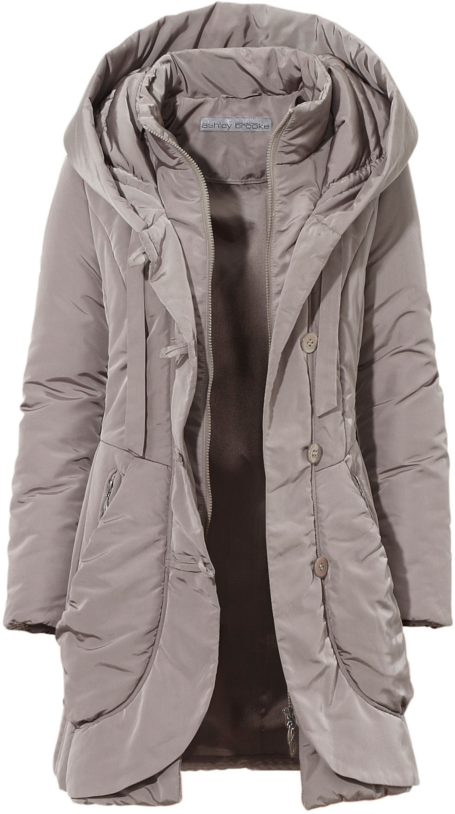 Parka in taupe von heine