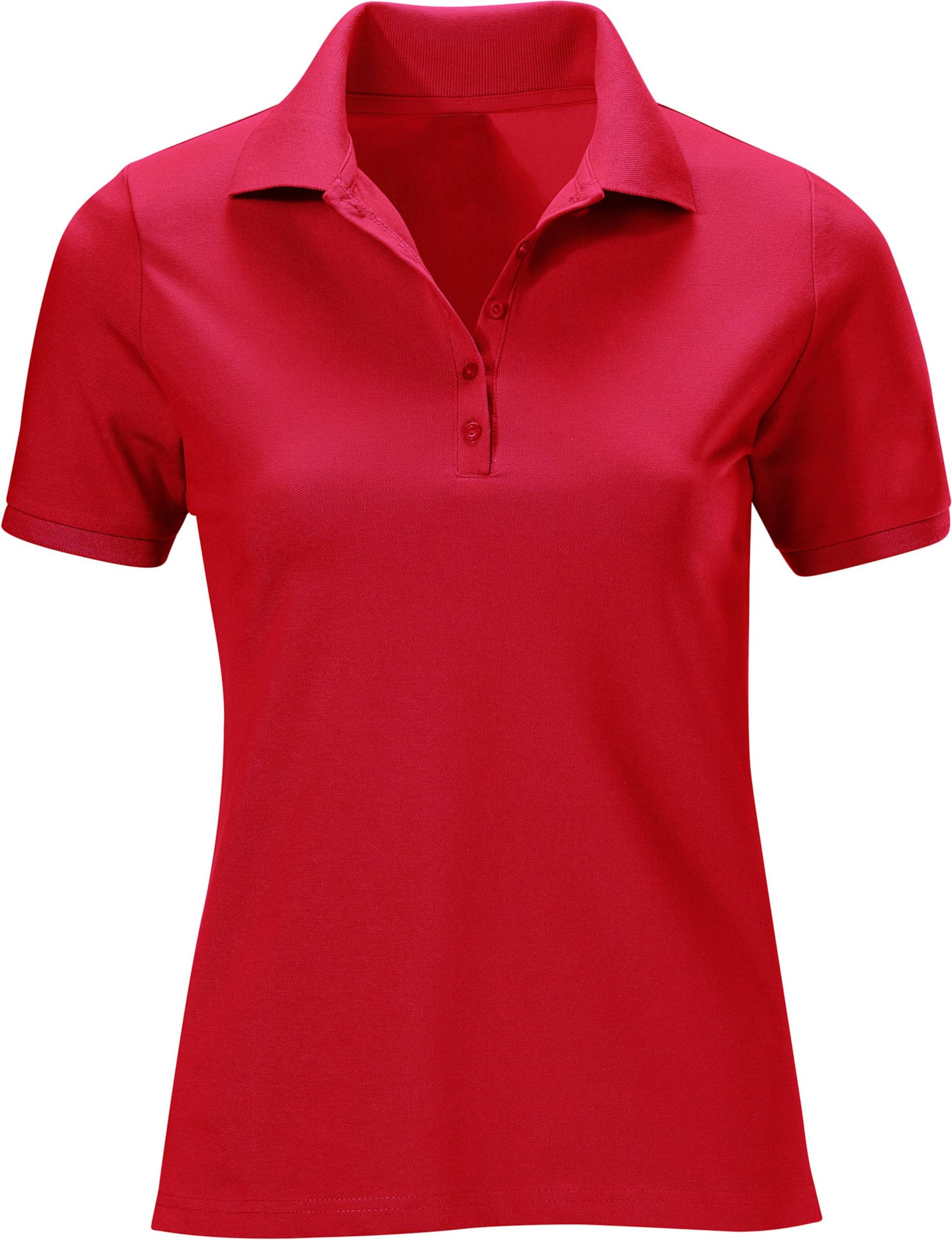 Poloshirt in rot von heine