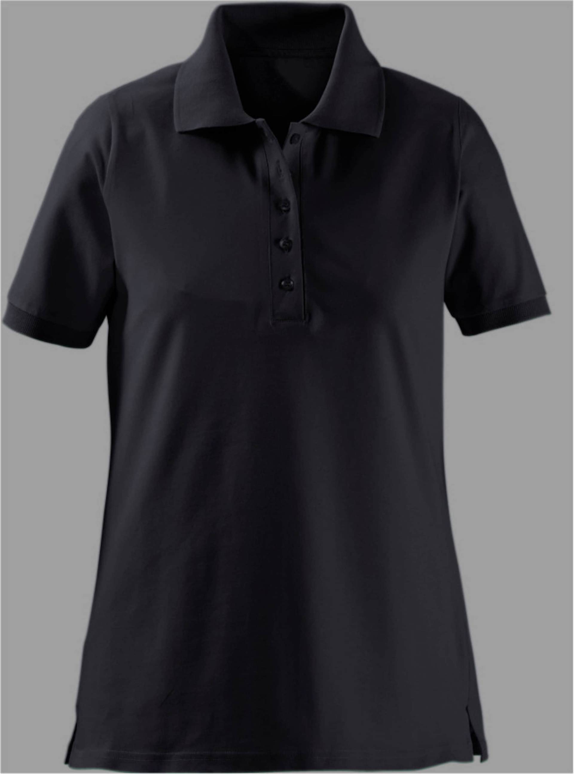 Poloshirt in schwarz von heine