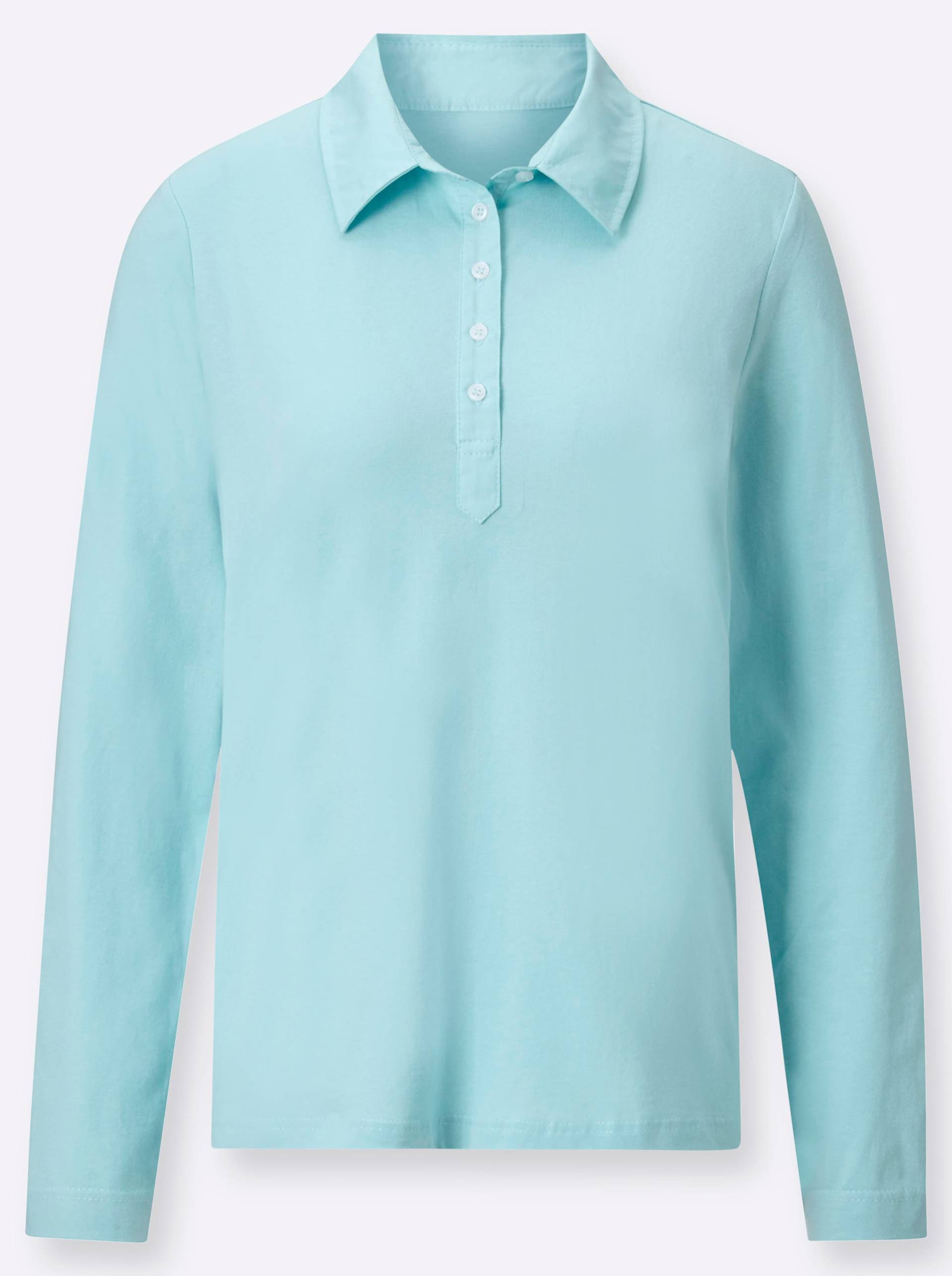 Langarm-Poloshirt Langarm-Poloshirt