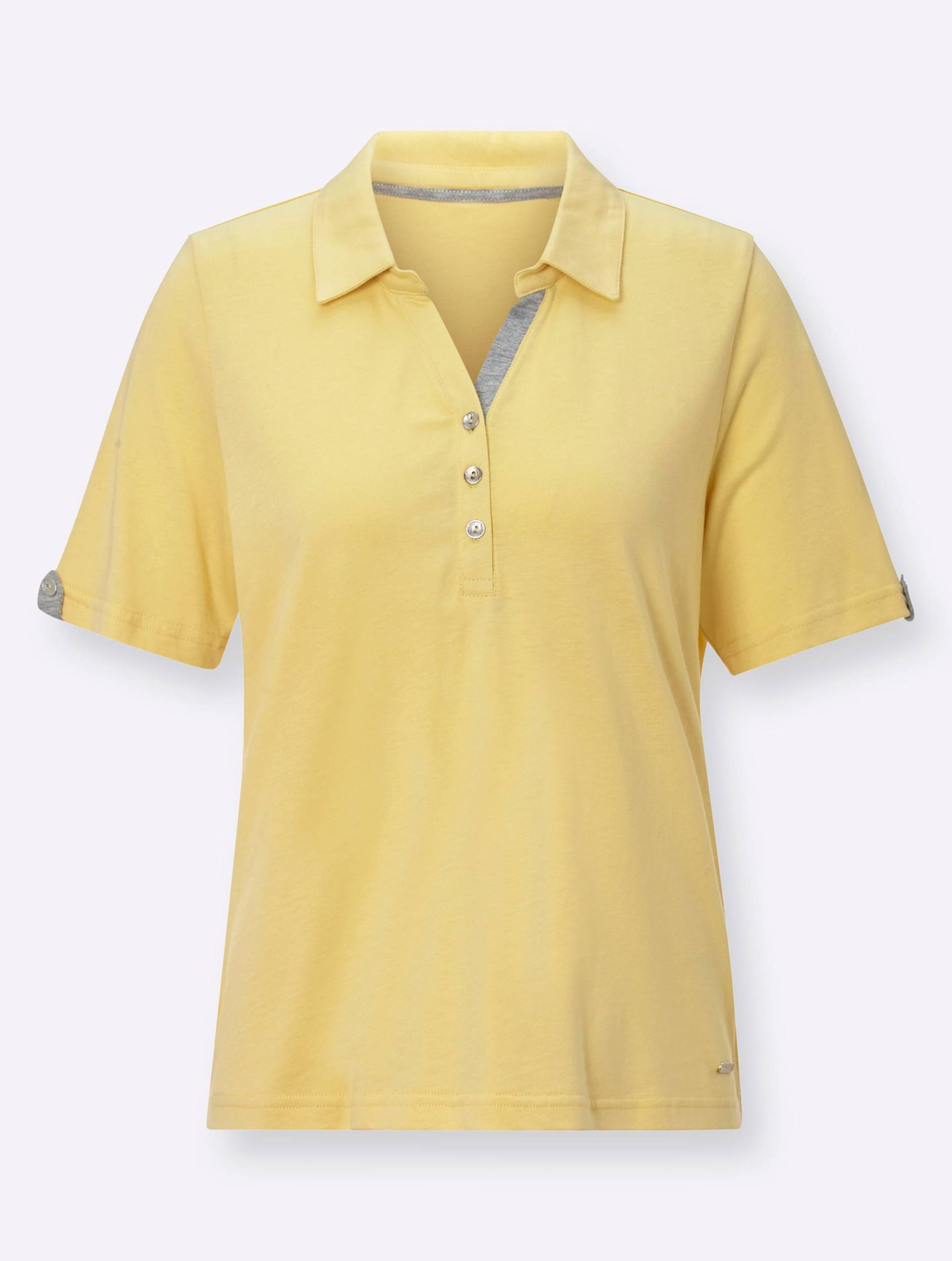 Poloshirt in zitrone von heine