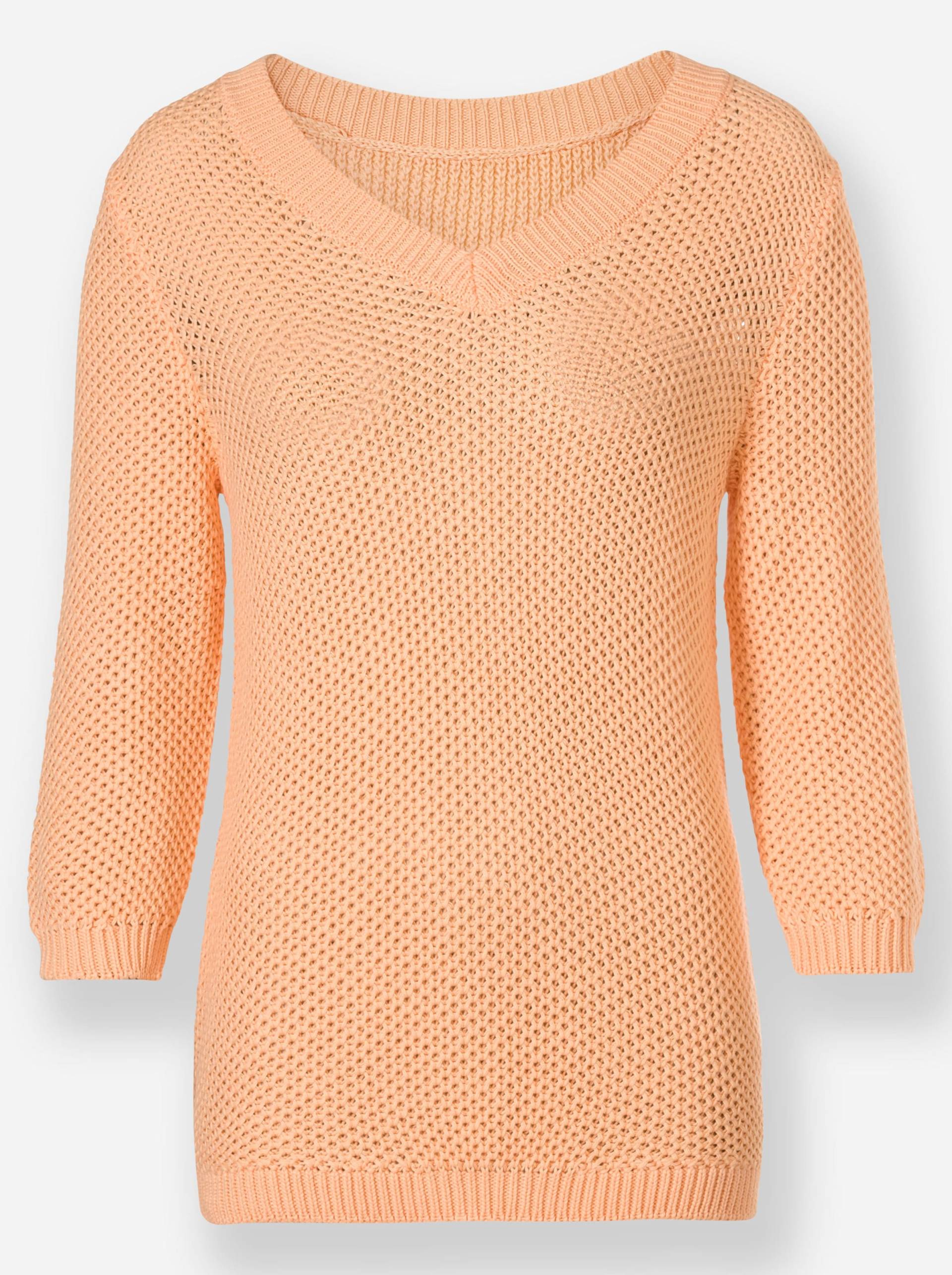 Pullover in apricot von heine