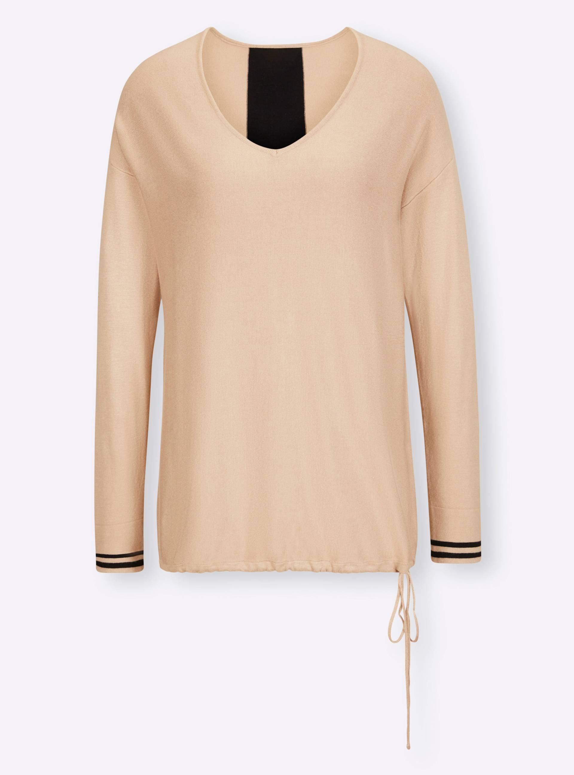 Pullover in beige von heine