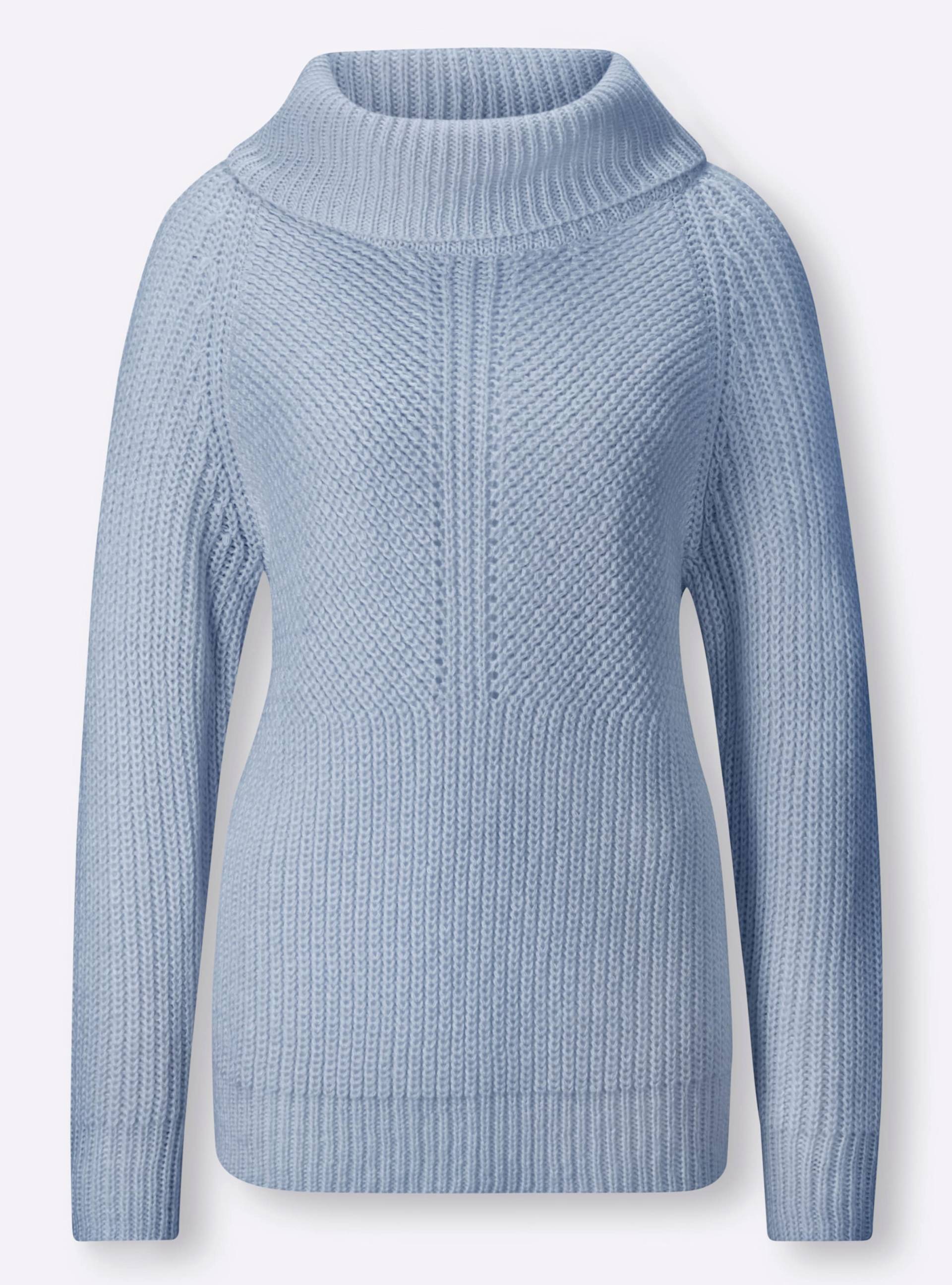 Pullover in bleu von heine