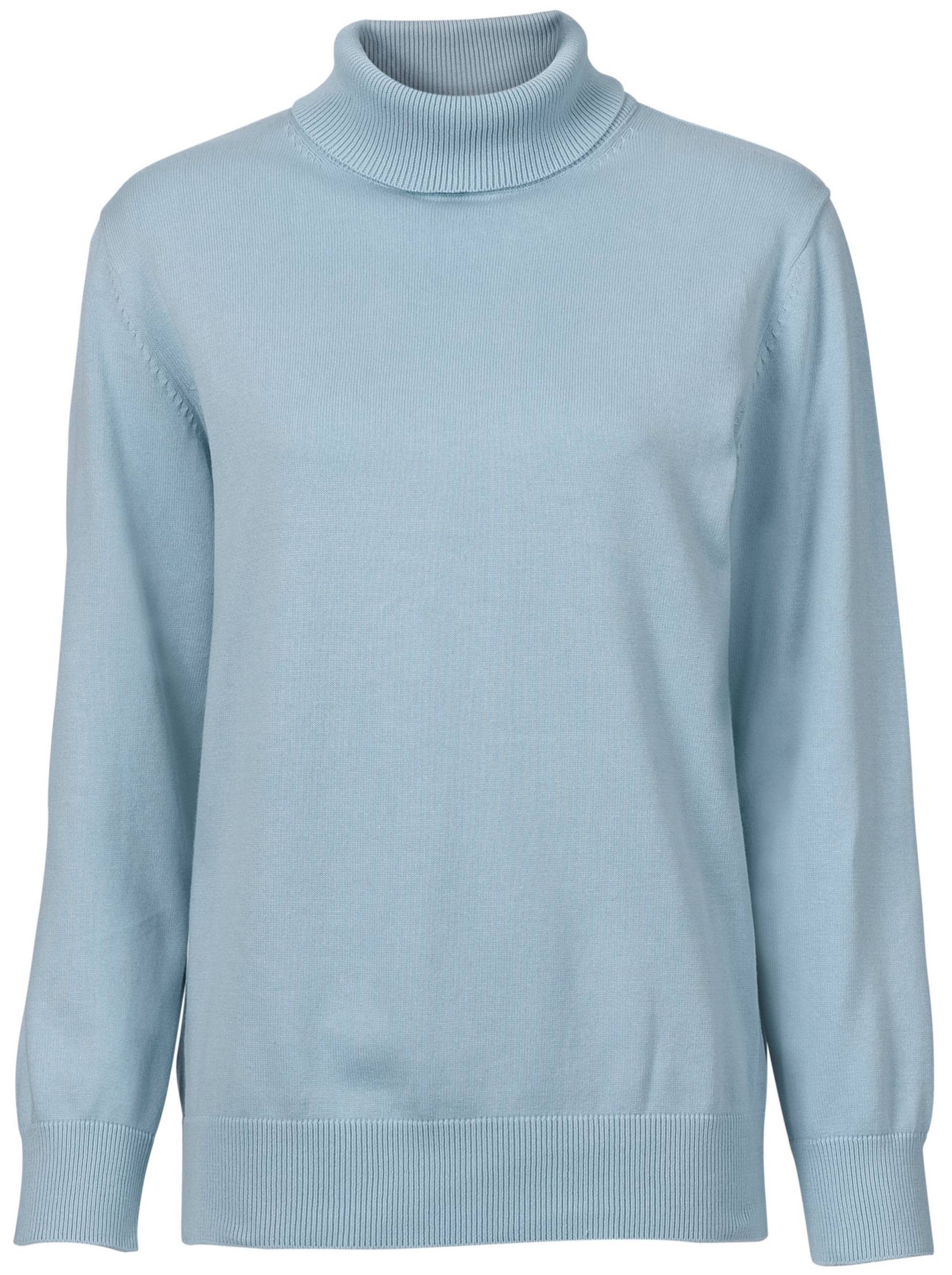 Rollkragenpullover in bleu von heine