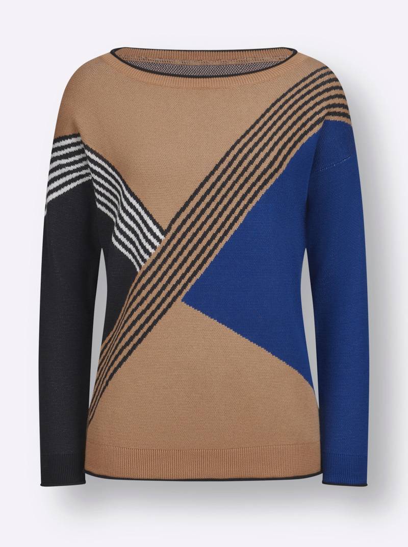 Jacquard-Pullover