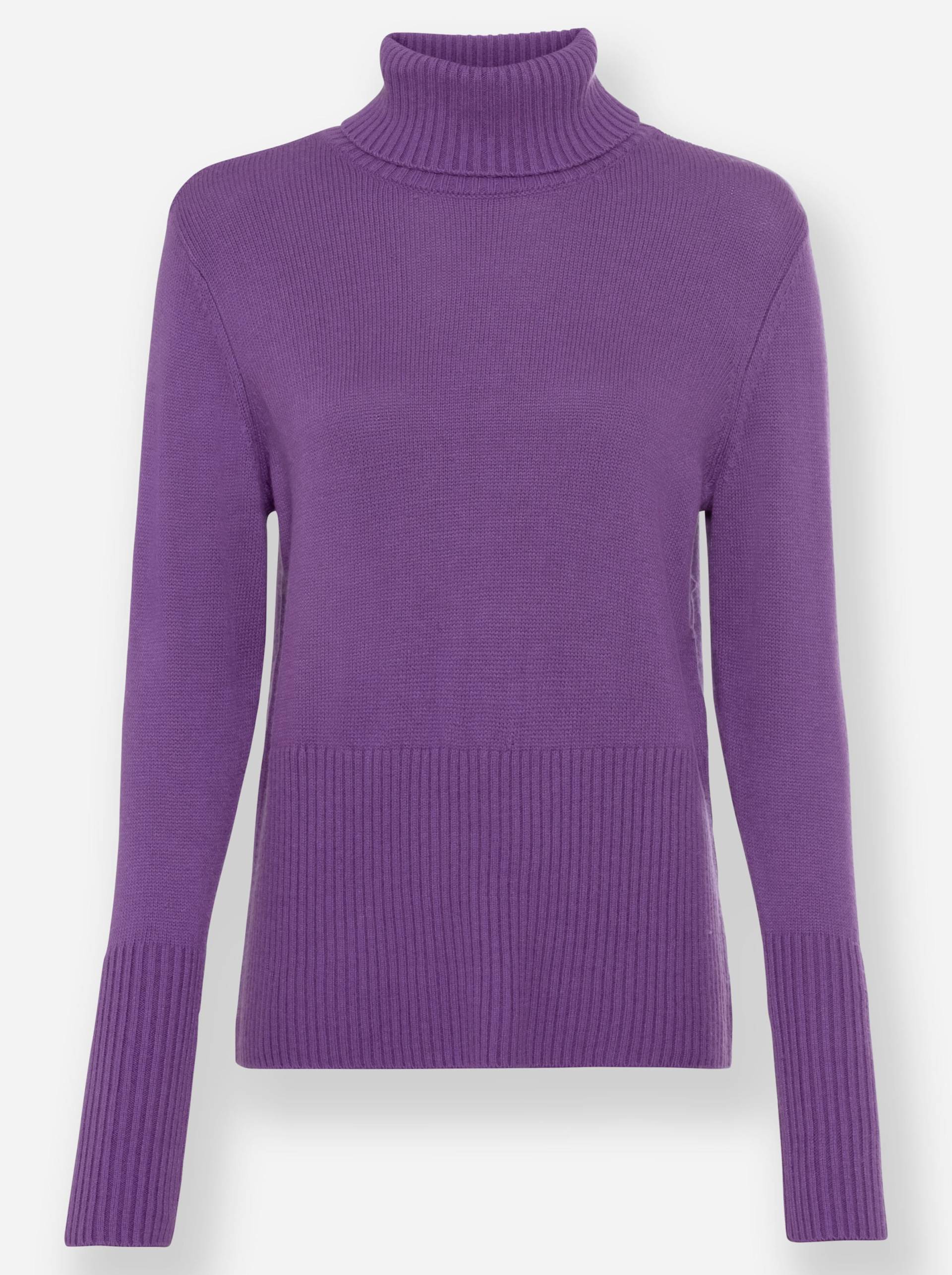 Pullover in lila von heine