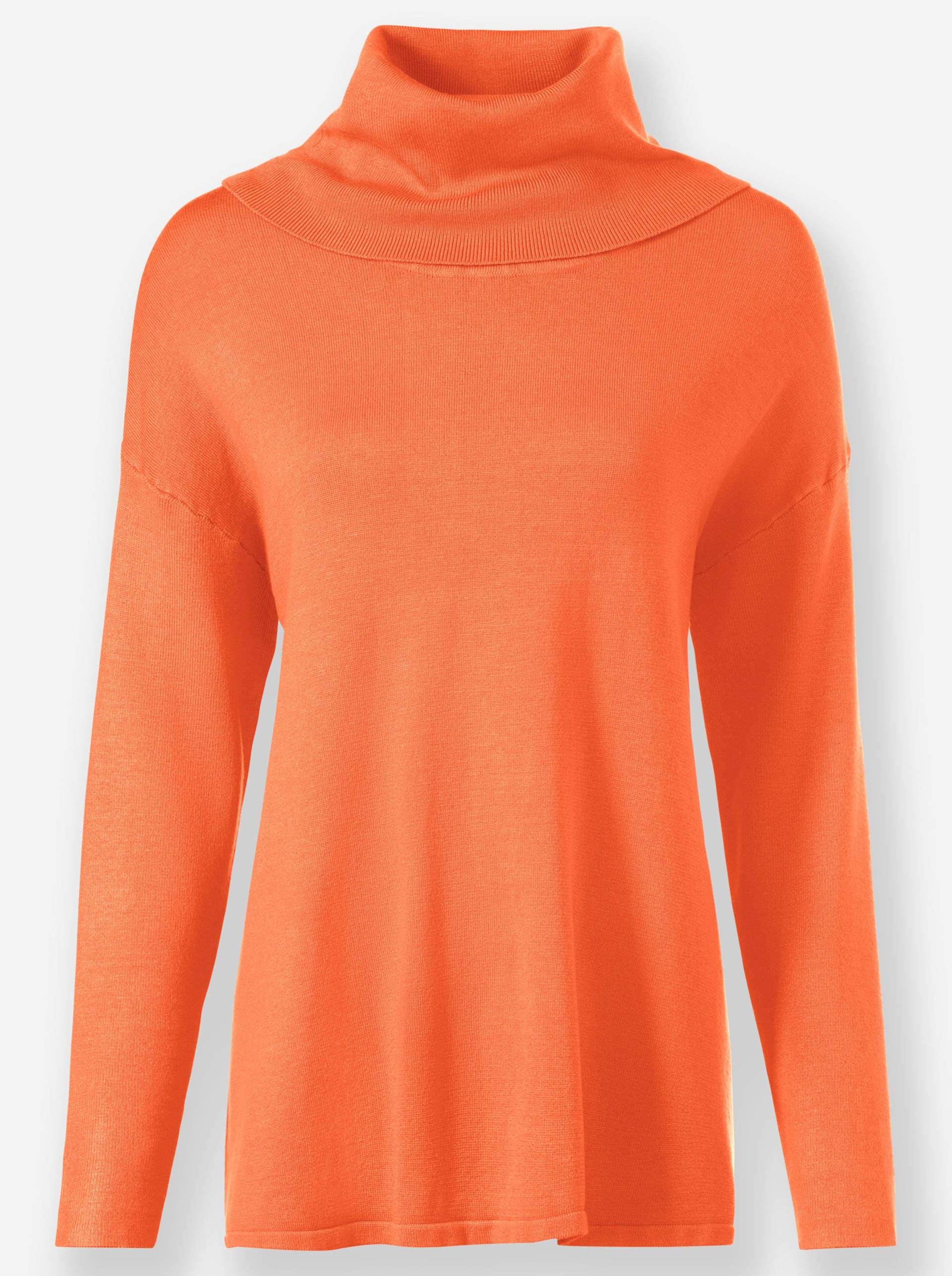 Pullover in orange von heine